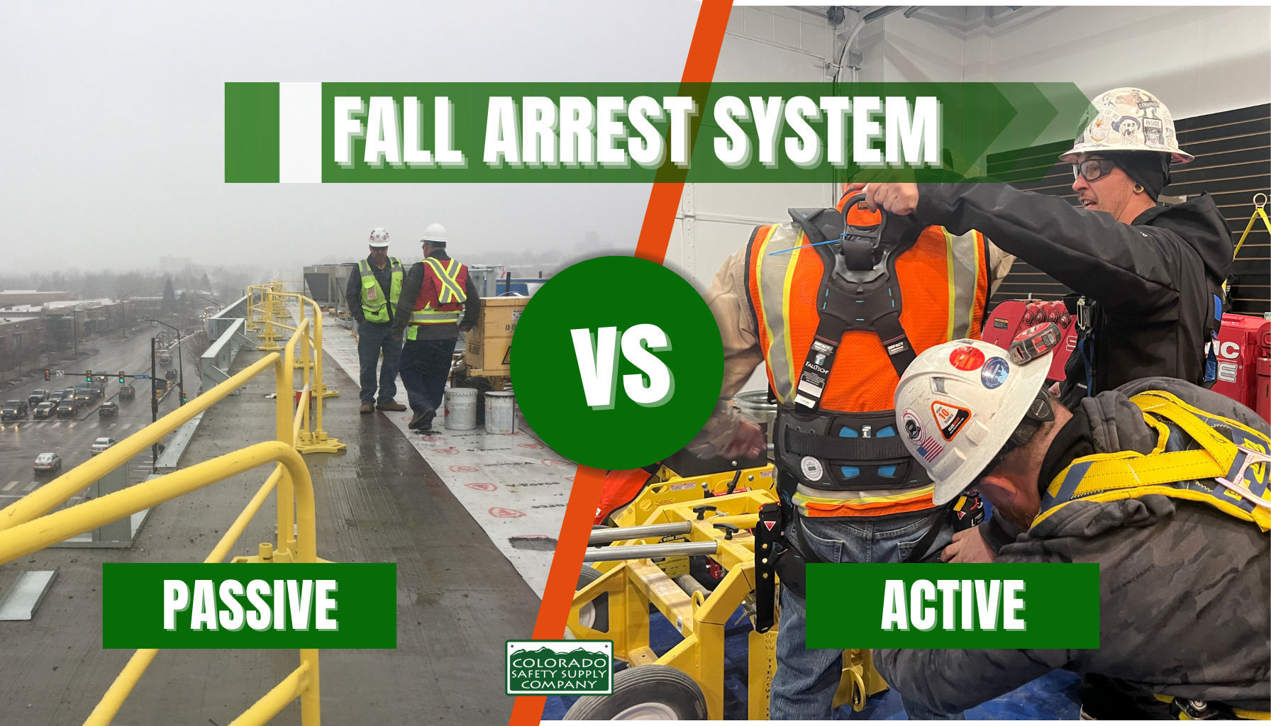 Passive vs Active Fall Arrest System