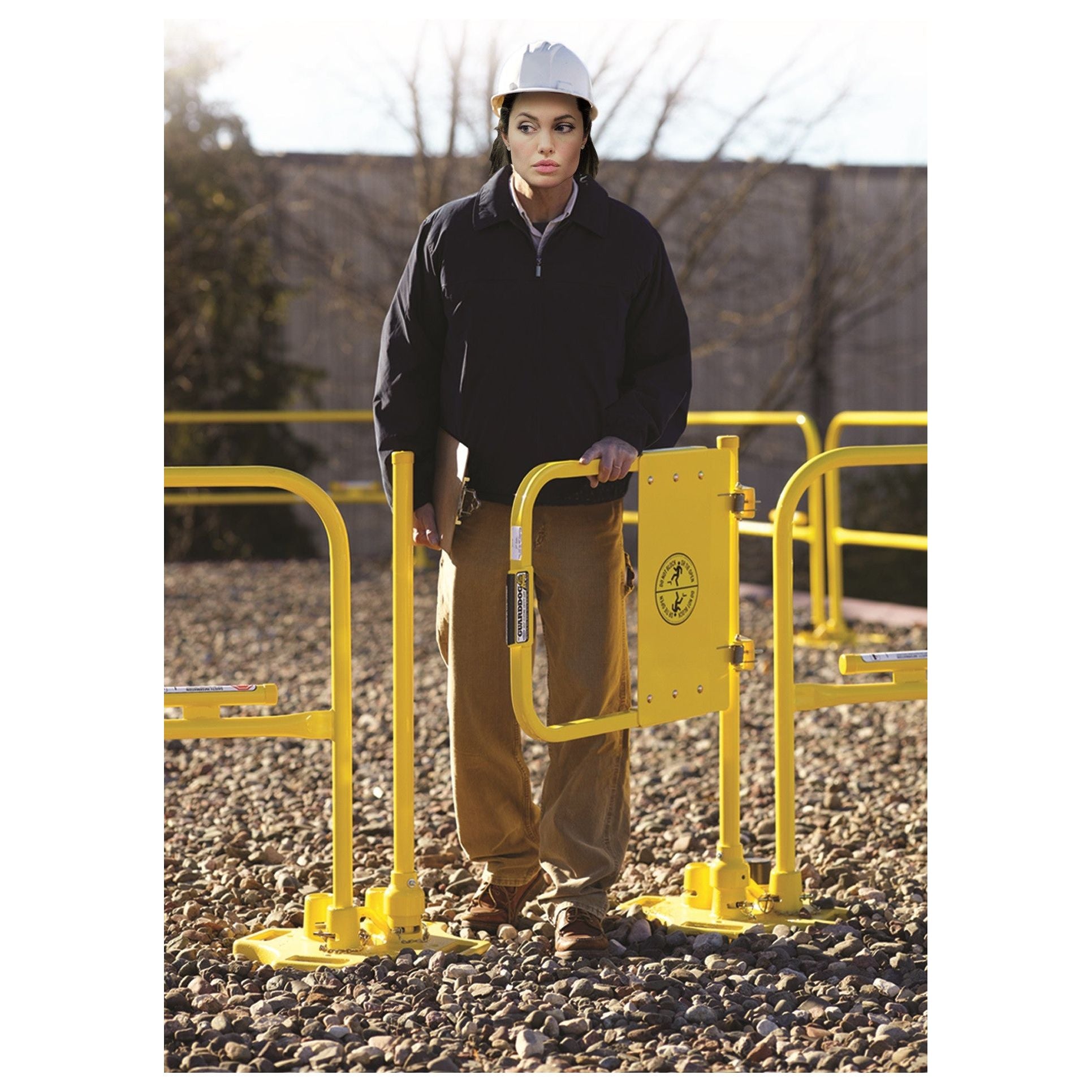 Blue Water GuardDog – Self-Closing Industrial Safety Gate