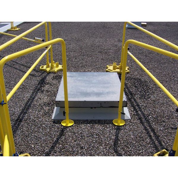 Blue Water GrabBar – Roof Hatch Industrial Guardrails