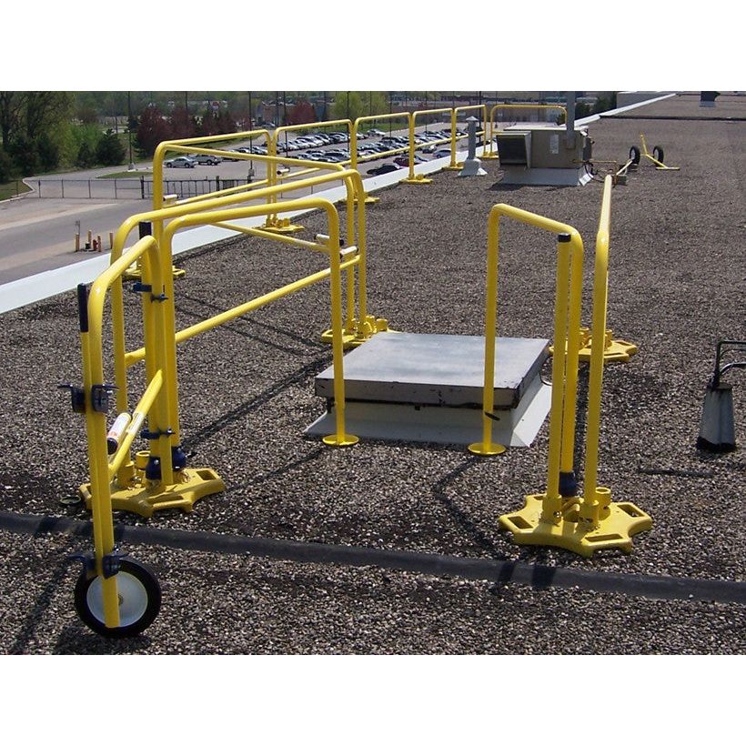 Blue Water GrabBar – Roof Hatch Industrial Guardrails