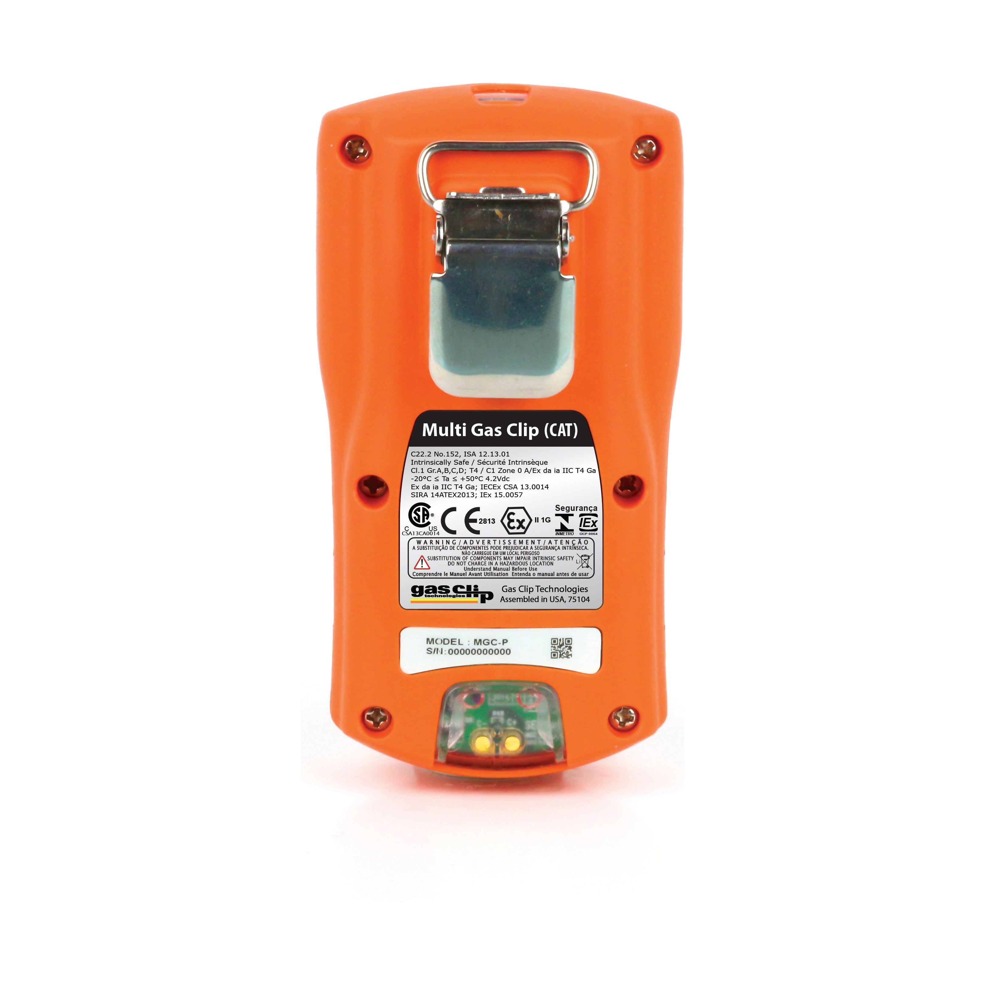 Gas Clip Multi Gas Clip- 4 Gas Pellistor