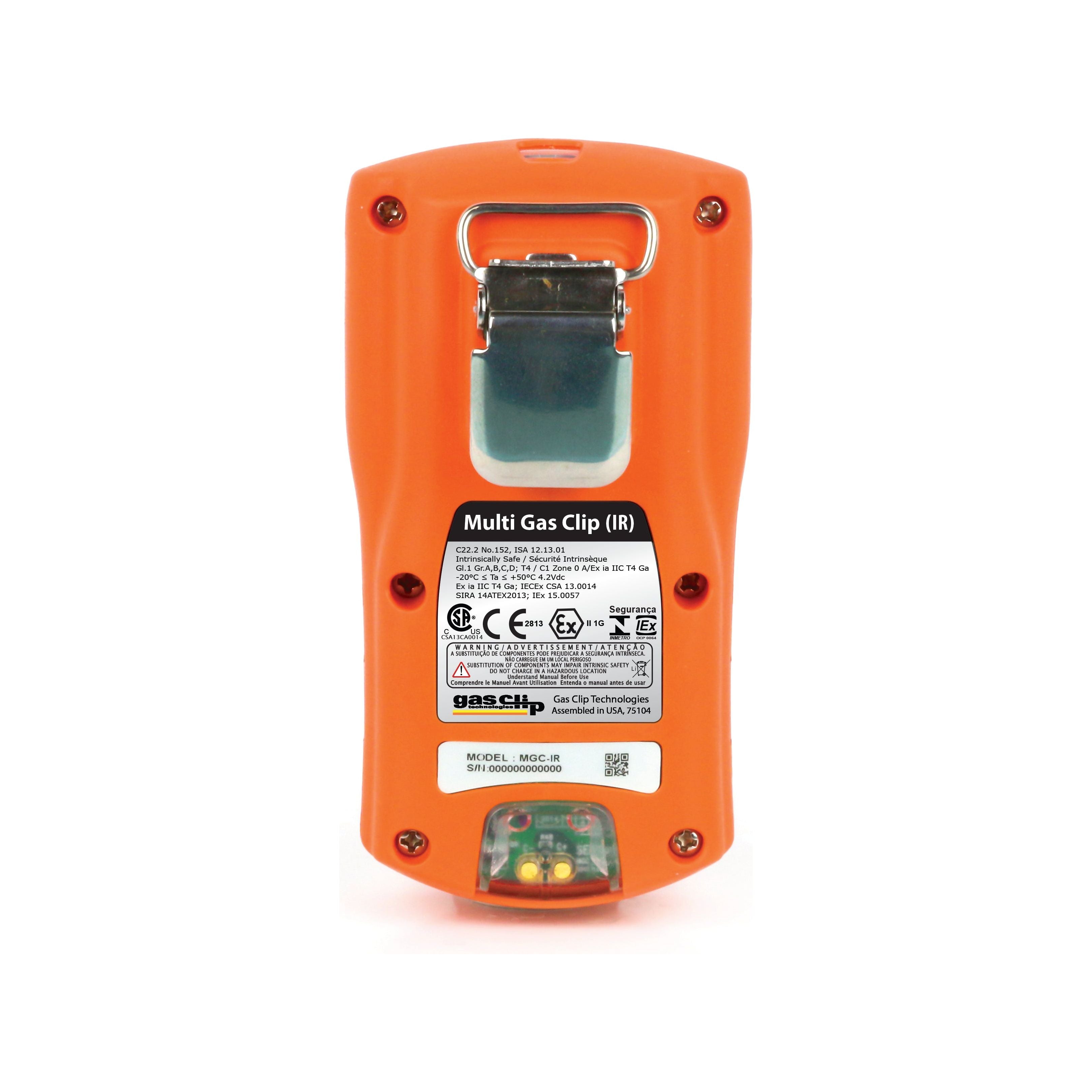 Gas Clip Multi Gas Clip- 4 Gas Infared