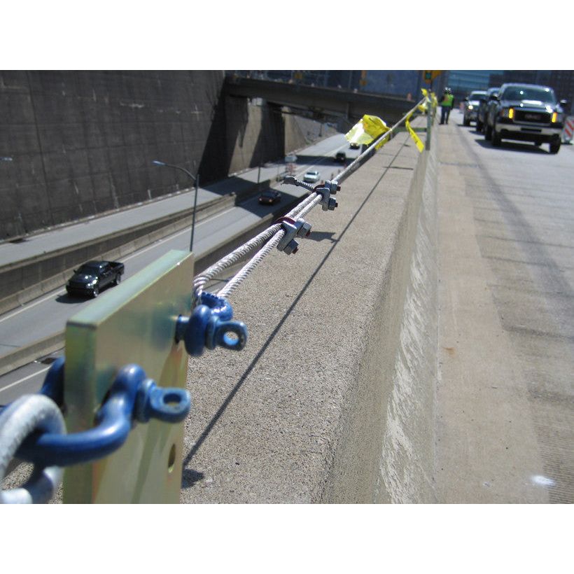 Blue Water-MedianClamp – Portable Guard Rails for Medians