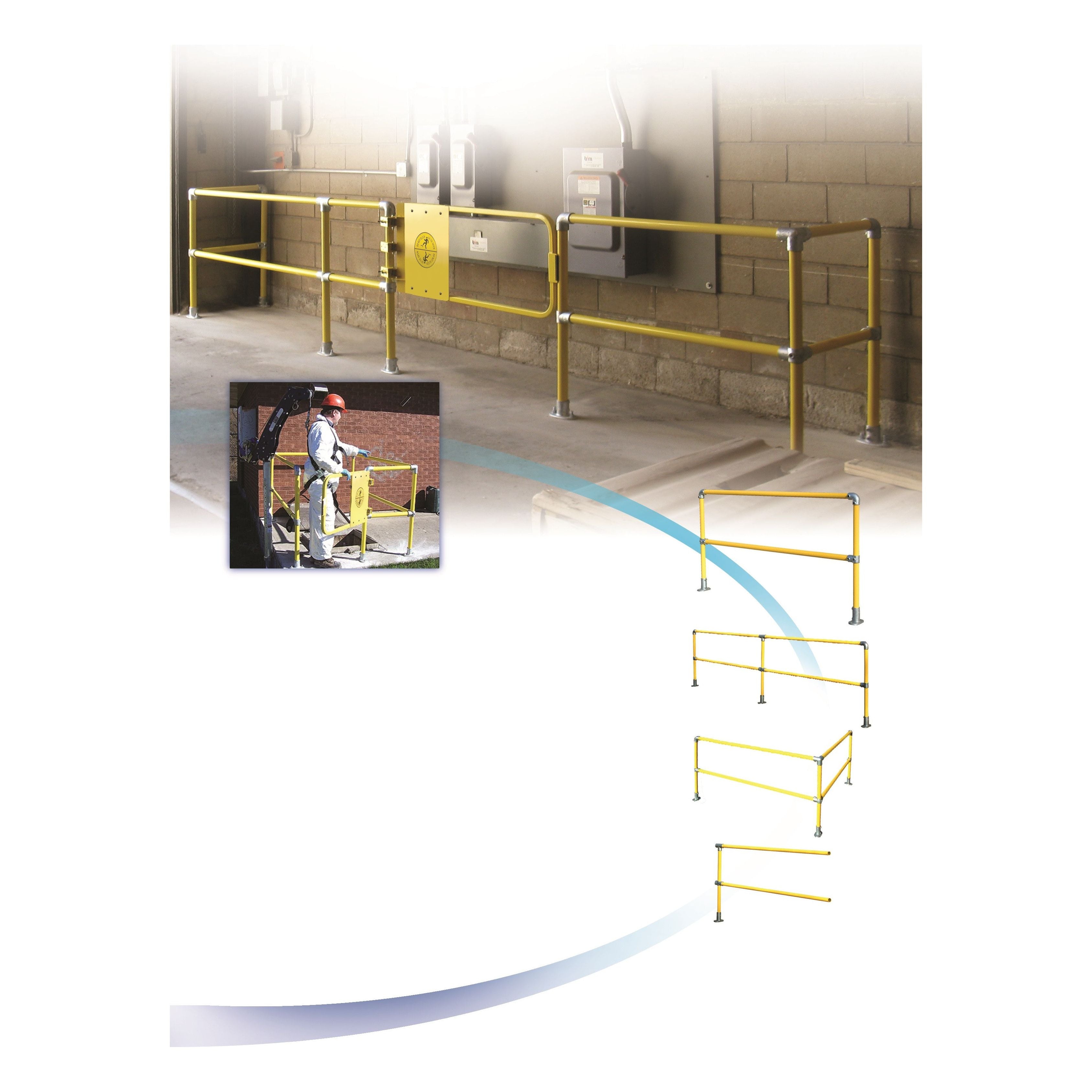 Blue Water-KwikRail – Modular Safety Guard Rail System