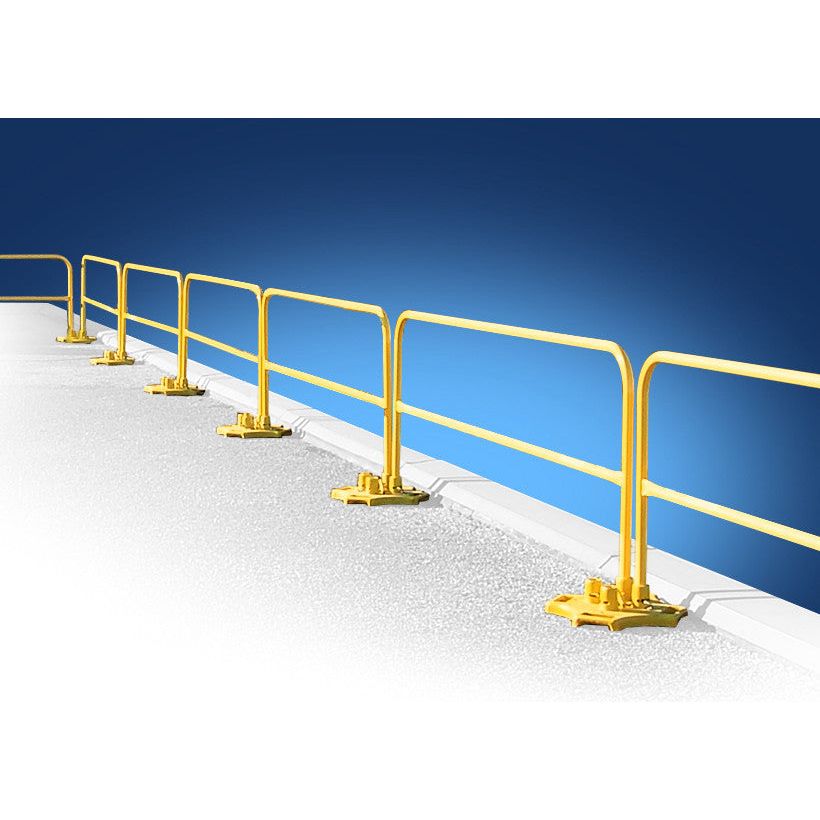 Blue Water-SafetyRail 2000 - Roof Fall Protection Guardrail System